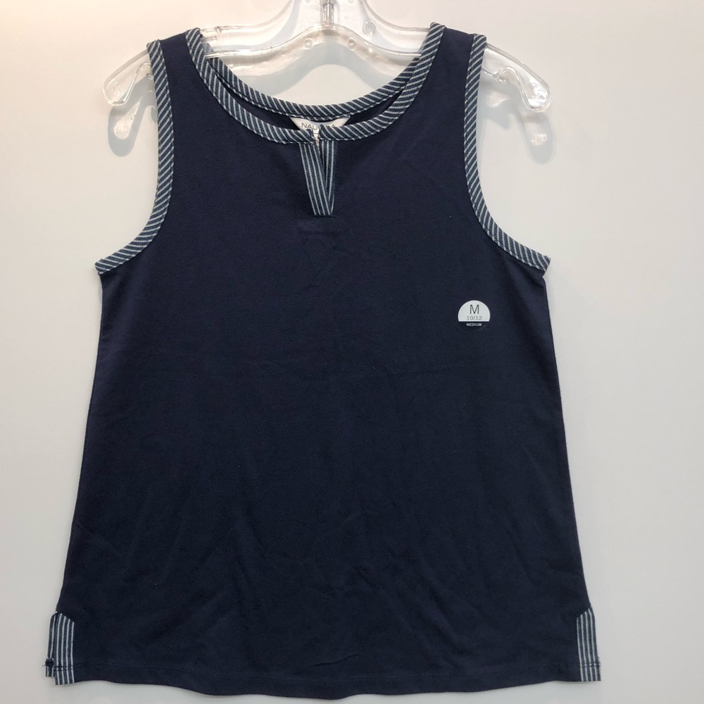 🆕NAUTICA Girls Tunic Tank Size M(10/12)
